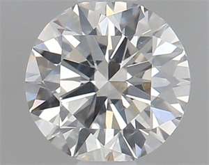 Picture of Natural Diamond 0.40 Carats, Round with Very Good Cut, I Color, SI2 Clarity and Certified by GIA