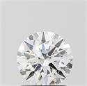 Lab Grown Diamond 1.05 Carats, Round with Ideal Cut, D Color, VVS2 Clarity and Certified by IGI