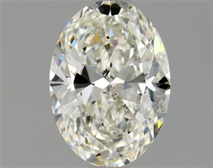 Picture of Natural Diamond 0.91 Carats, Oval with  Cut, I Color, SI1 Clarity and Certified by GIA
