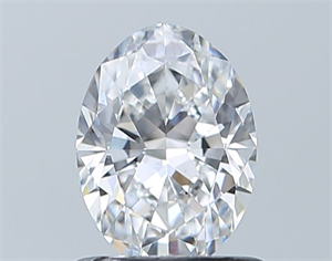 Picture of Natural Diamond 0.81 Carats, Oval with  Cut, D Color, VS2 Clarity and Certified by GIA