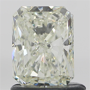 Picture of Natural Diamond 1.01 Carats, Radiant with  Cut, L Color, SI1 Clarity and Certified by GIA