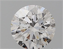 Natural Diamond 0.41 Carats, Round with Excellent Cut, D Color, SI2 Clarity and Certified by GIA