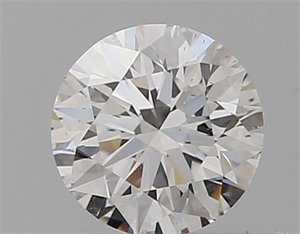 Picture of Natural Diamond 0.41 Carats, Round with Excellent Cut, D Color, SI2 Clarity and Certified by GIA
