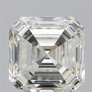 Picture of Natural Diamond 1.50 Carats, Asscher with  Cut, K Color, VVS2 Clarity and Certified by GIA