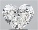 Natural Diamond 2.01 Carats, Heart with  Cut, G Color, VVS1 Clarity and Certified by GIA