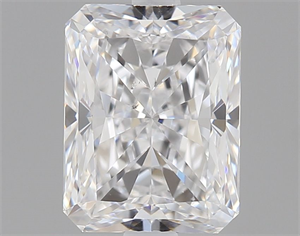 Picture of Natural Diamond 1.01 Carats, Radiant with  Cut, D Color, SI1 Clarity and Certified by GIA