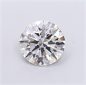 Lab Grown Diamond 1.24 Carats, Round with Ideal Cut, F Color, VS1 Clarity and Certified by IGI