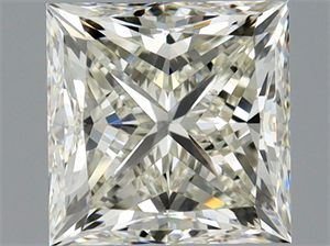 Picture of Natural Diamond 1.30 Carats, Princess with  Cut, K Color, VVS2 Clarity and Certified by GIA