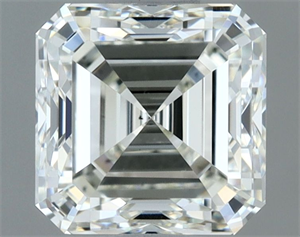 Picture of Natural Diamond 1.00 Carats, Asscher with  Cut, I Color, VS1 Clarity and Certified by IGI