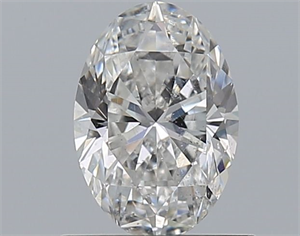 Picture of Natural Diamond 0.71 Carats, Oval with  Cut, E Color, SI2 Clarity and Certified by GIA