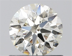 Picture of Natural Diamond 0.71 Carats, Round with Excellent Cut, H Color, VVS1 Clarity and Certified by IGI