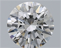 Natural Diamond 0.81 Carats, Round with Excellent Cut, F Color, SI1 Clarity and Certified by GIA