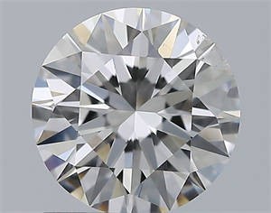 Picture of Natural Diamond 0.81 Carats, Round with Excellent Cut, F Color, SI1 Clarity and Certified by GIA