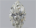 Natural Diamond 0.40 Carats, Marquise with  Cut, K Color, SI1 Clarity and Certified by GIA