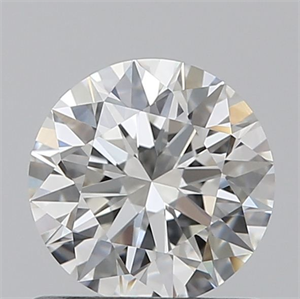 Foto Diamante Natural 0.73 quilates, Redondo , Color H, claridad IF y certificado GIA de