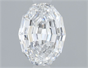 Natural Diamond 0.70 Carats, Oval with  Cut, D Color, SI1 Clarity and Certified by GIA