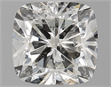 Natural Diamond 1.01 Carats, Radiant with  Cut, K Color, I1 Clarity and Certified by GIA