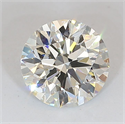 Lab Grown Diamond 1.61 Carats, Round with Ideal Cut, I Color, VVS2 Clarity and Certified by IGI