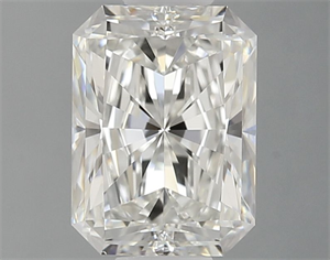 Picture of Natural Diamond 1.00 Carats, Radiant with  Cut, H Color, VS1 Clarity and Certified by GIA