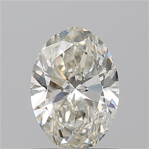 Foto Diamante Natural 1.01 quilates, Ovalado , Color J, claridad VS1 y certificado GIA de