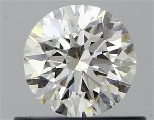 Picture of Natural Diamond 0.50 Carats, Round with Excellent Cut, I Color, VS1 Clarity and Certified by GIA