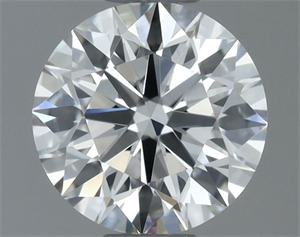Foto Diamante Natural 0.71 quilates, Redondo , Color H, claridad VVS2 y certificado IGI de