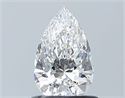 Natural Diamond 0.70 Carats, Pear with  Cut, F Color, SI1 Clarity and Certified by GIA