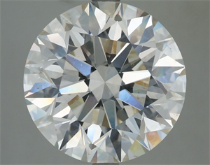 Picture of Natural Diamond 5.51 Carats, Round with Excellent Cut, J Color, SI1 Clarity and Certified by IGI