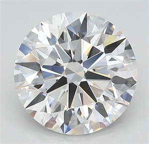 Picture of Lab Grown Diamond 2.51 Carats, Round with Ideal Cut, D Color, IF Clarity and Certified by IGI