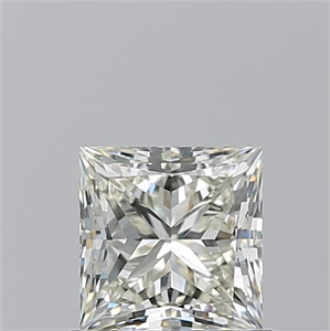 Picture of Natural Diamond 1.01 Carats, Princess with  Cut, K Color, VVS1 Clarity and Certified by GIA