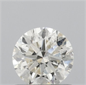 Natural Diamond 0.70 Carats, Round with Very Good Cut, I Color, SI2 Clarity and Certified by IGI