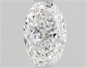 Diamante Natural 0.50 quilates, Ovalado , Color E, claridad VS2 y certificado GIA