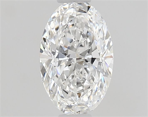 Foto Diamante Natural 0.50 quilates, Ovalado , Color E, claridad VS2 y certificado GIA de