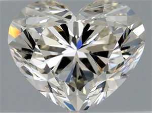 Picture of Natural Diamond 0.90 Carats, Heart with  Cut, I Color, VS1 Clarity and Certified by HRD