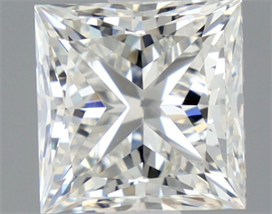 Picture of Natural Diamond 1.01 Carats, Princess with  Cut, I Color, VVS2 Clarity and Certified by GIA