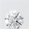 Del inventario de diamantes de laboratorio, 1.06 quilates, Redondo , Color D, claridad VVS2 y certificado IGI