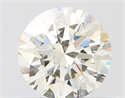Diamante Natural 0.54 quilates, Redondo , Color I, claridad VVS1 y certificado IGI