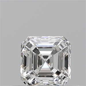 Picture of Natural Diamond 0.50 Carats, Asscher with  Cut, G Color, VS2 Clarity and Certified by GIA