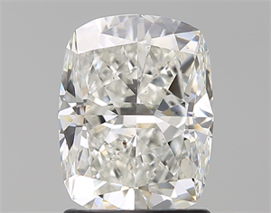 Picture of Natural Diamond 1.70 Carats, Cushion with  Cut, H Color, SI1 Clarity and Certified by GIA