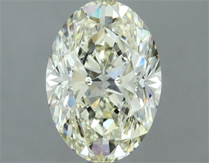 Picture of Natural Diamond 1.81 Carats, Oval with  Cut, L Color, VVS2 Clarity and Certified by IGI