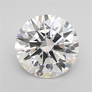 Picture of Lab Grown Diamond 1.03 Carats, Round with Ideal Cut, D Color, VVS2 Clarity and Certified by IGI