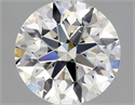 Natural Diamond 0.90 Carats, Round with Excellent Cut, G Color, SI1 Clarity and Certified by GIA