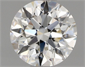 Diamante Natural 0.54 quilates, Redondo , Color G, claridad VVS2 y certificado GIA