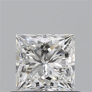 Foto Diamante Natural 0.55 quilates, Princesa , Color H, claridad VS1 y certificado GIA de