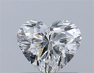 Picture of Natural Diamond 0.58 Carats, Heart with  Cut, G Color, SI1 Clarity and Certified by GIA