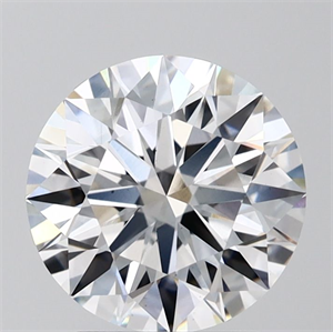 Picture of Lab Grown Diamond 2.56 Carats, Round with Ideal Cut, D Color, VS1 Clarity and Certified by IGI
