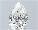 Natural Diamond 0.70 Carats, Pear with  Cut, G Color, VS1 Clarity and Certified by GIA