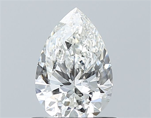 Picture of Natural Diamond 0.70 Carats, Pear with  Cut, G Color, VS1 Clarity and Certified by GIA