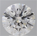 Lab Grown Diamond 4.10 Carats, Round with Ideal Cut, E Color, VVS2 Clarity and Certified by IGI