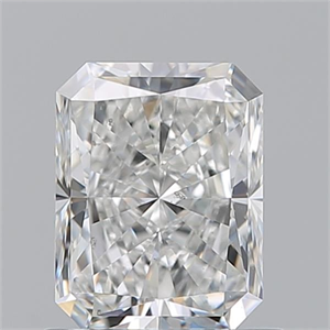 Picture of Natural Diamond 1.03 Carats, Radiant with  Cut, G Color, SI1 Clarity and Certified by GIA
